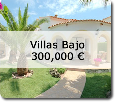 Chalets en venta Denia, Javea y Moraira bajo 300,000 €